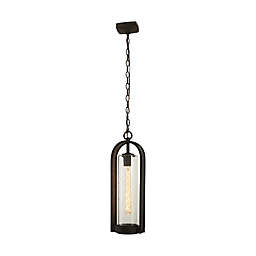 Minka Lavery® Kamstra 1-Light Outdoor Pendant Fixture in Oil Rubbed Bronze