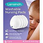 Alternate image 3 for Lansinoh&reg; 4-Pack Washable Nursing Pads in White