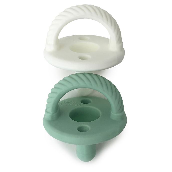 Itzy Ritzy 2 Pack Sweetie Soother Cable Pacifiers Bed Bath Beyond