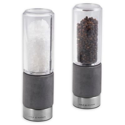 contemporary salt and pepper grinders