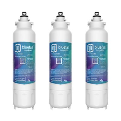 Bluefall&trade; LG LT800P Compatible Replacement Refrigerator 3-Pack Water Filters