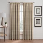 Alternate image 0 for Emerson Stripe 84-Inch Rod Pocket/Back Tab Window Curtain Panel in Natural (Single)