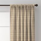 Alternate image 1 for Emerson Stripe 84-Inch Rod Pocket/Back Tab Window Curtain Panel in Natural (Single)