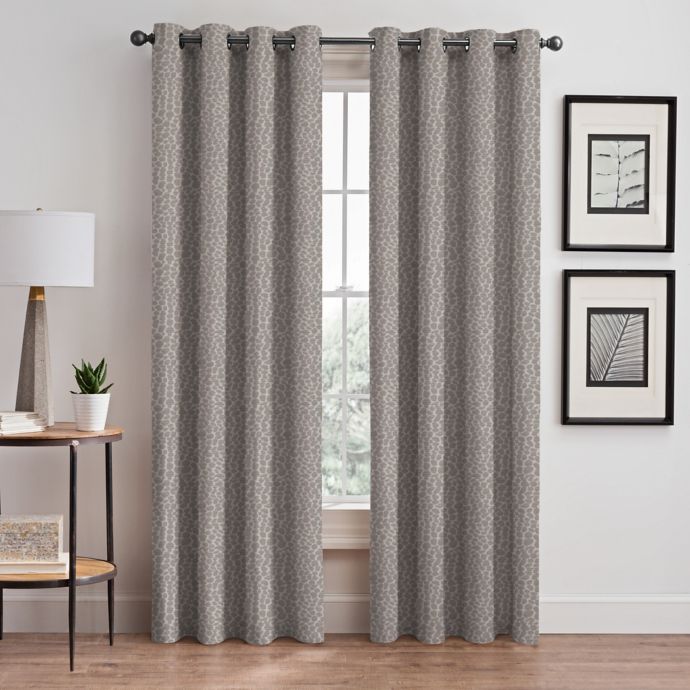 Signora Grommet Room-Darkening Window Curtain Panel | Bed Bath & Beyond