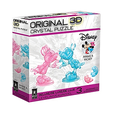 BePuzzled Disney Minnie &amp; Mickey 68-Pc 3D Crystal Puzz. View a larger version of this product image.