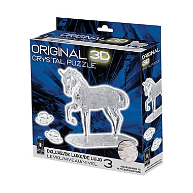 BePuzzled White Horse 98-Piece 3D Crystal Puzzle. View a larger version of this product image.