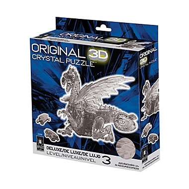 BePuzzled Black Dragon 56-Piece 3D Crystal Puzzle. View a larger version of this product image.