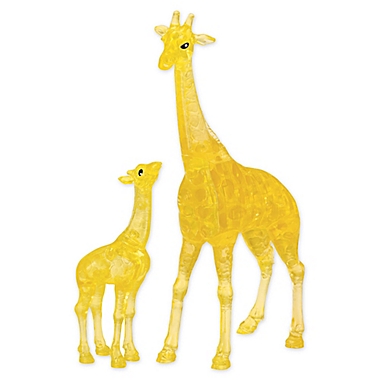 BePuzzled Giraffe and Baby 38-Piece 3D Crystal Puzzle. View a larger version of this product image.