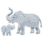 Alternate image 0 for BePuzzled Elephant and Baby 46-Piece 3D Crystal Puzzle
