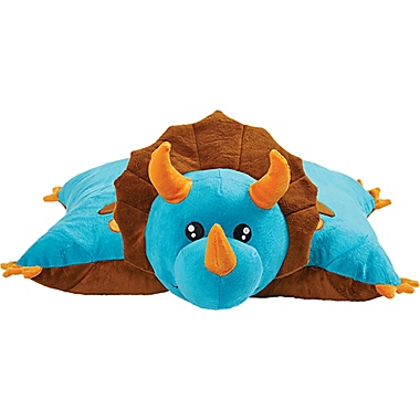 Pillow Pets&reg; Jumboz Dinosaur Pillow Pet in Blue. View a larger version of this product image.