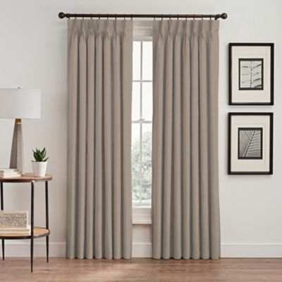 Pinch Pleated Thermal Drapes Bed Bath Beyond