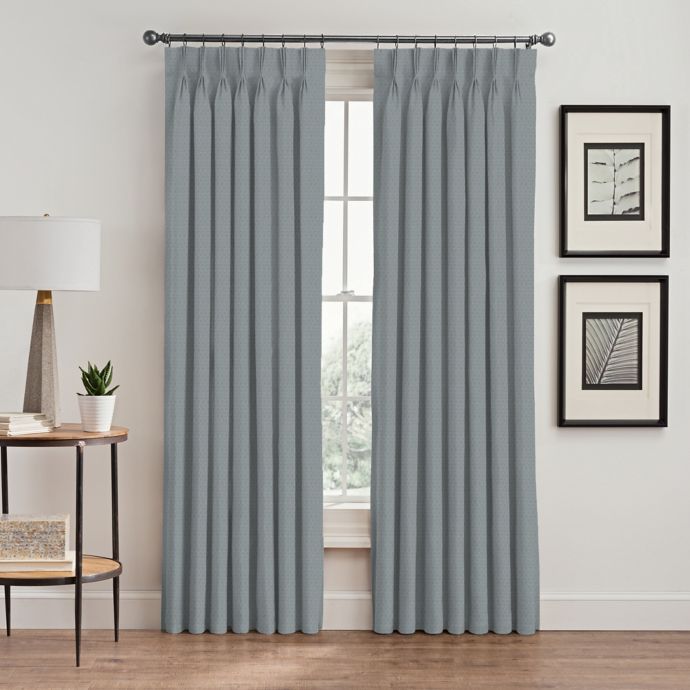 Stellar Pinch Pleat Window Curtain Panel Bed Bath & Beyond