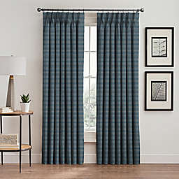 Emerson Stripe Pinch Pleat Window Curtain Panel (Single)