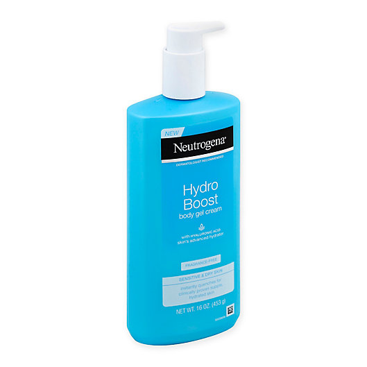Alternate image 1 for Neutrogena® 16 fl.oz. Hydro Boost Body Gel-Cream with Hyaluronic Acid Fragrance-Free