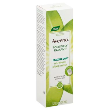 Aveeno&reg; Positivley Radiant&reg; Maxglow&trade; No Mess Sleep Mask. View a larger version of this product image.