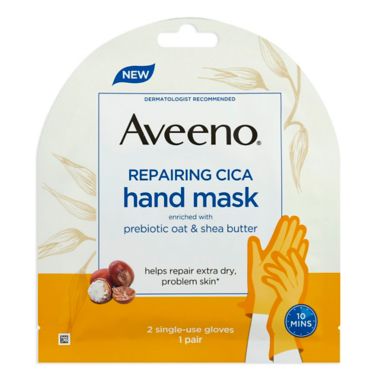 Aveeno&reg; Repairing Cica Hand Mask. View a larger version of this product image.
