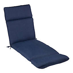 Medford Solid Outdoor Chaise Lounge Cushion
