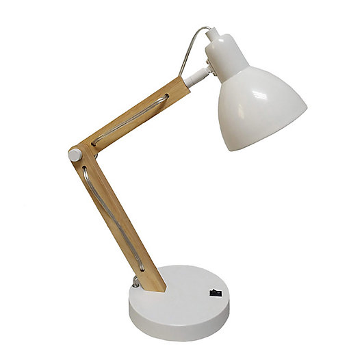 Alternate image 1 for Marmalade™ Anna Desk Lamp in White