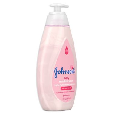 Johnson's&reg; 27.1 fl. oz. Baby Moisture Wash. View a larger version of this product image.