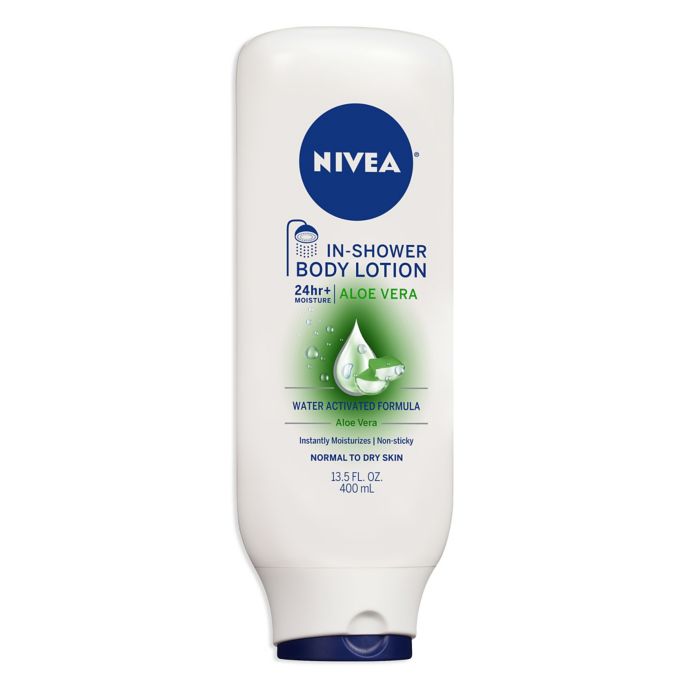 Nivea 13.5 fl. oz. In Shower Body Lotion with Aloe Vera Bed Bath & Beyond