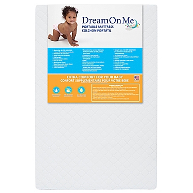 Dream On Me 3-Inch Extra Firm Mini/Portable Crib Mattress. View a larger version of this product image.