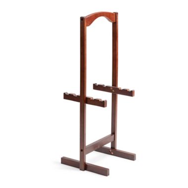 Farmhouse 5-Piece Oversized Snack Table Set in Walnut. View a larger version of this product image.