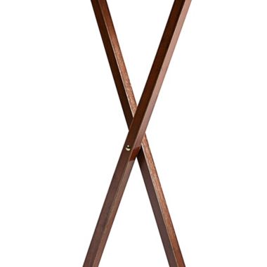 Farmhouse 5-Piece Oversized Snack Table Set in Walnut. View a larger version of this product image.