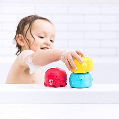 Ubbi&reg; Squeeze Bath Toys (Set of 3). View a larger version of this product image.