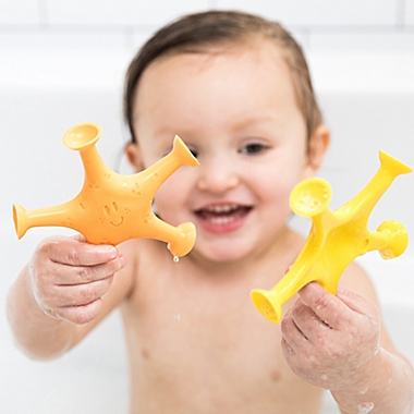 Ubbi&reg; Starfish Suction Bath Toys (Set of 3). View a larger version of this product image.