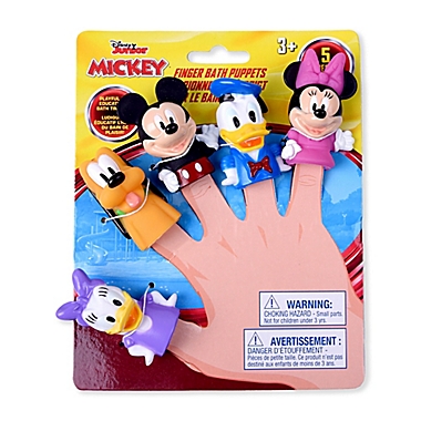 Ginsey 5-Piece Mickey and Friends Finger Puppets. View a larger version of this product image.