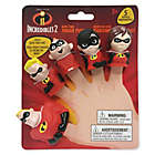 Alternate image 2 for Disney&reg; Incredibles 5-Pack Bath Finger Puppets