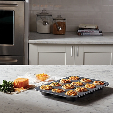 Calphalon&reg; Nonstick 12-Cup Muffin Pan. View a larger version of this product image.