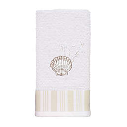 Avanti Destin Fingertip Towel in White