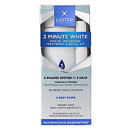 Luster Premium White® 2 Minute White Dental Whitening Treatment & Refill Kit