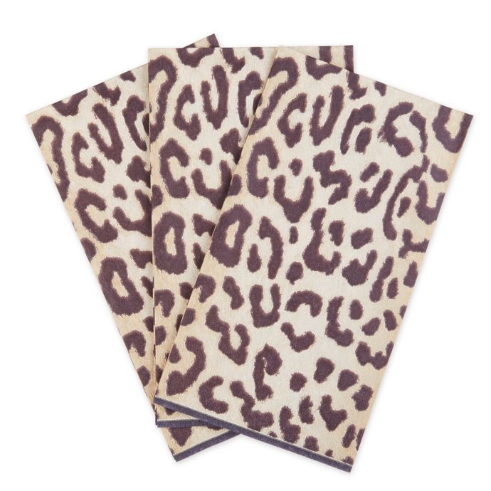 Zanzibar 45-Count Paper Guest Towels in Black/Gold | Bed Bath & Beyond