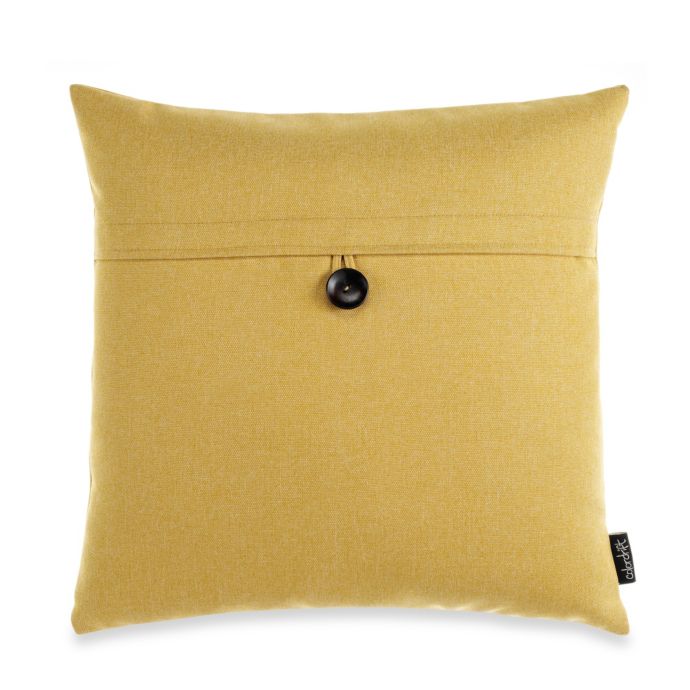 Sullivan Decorative Square Toss Pillow in Yellow Bed Bath & Beyond