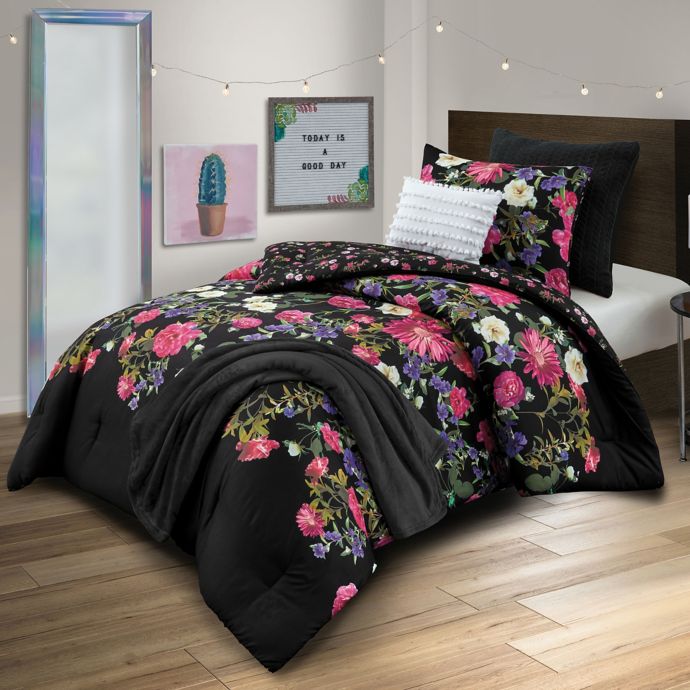 Layla Reversible Full Comforter Set Bed Bath Beyond