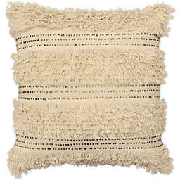 French Connection® Nepal Square Throw Pillow in Natural