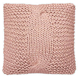 French Connection® Luisa Square Throw Pillow in Blush