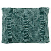 French Connection&reg; Hailey Textured Oblong Throw Pillow in Green