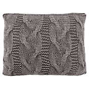 French Connection&reg; Hailey Textured Oblong Throw Pillow
