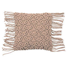 French Connection® Avery Tasseled Square Throw Pillow
