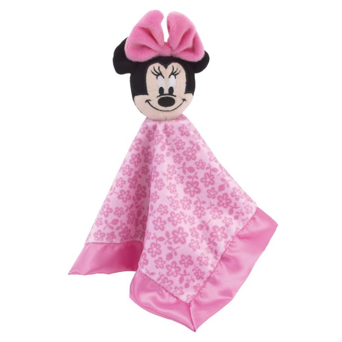 minnie mouse doll with blanket