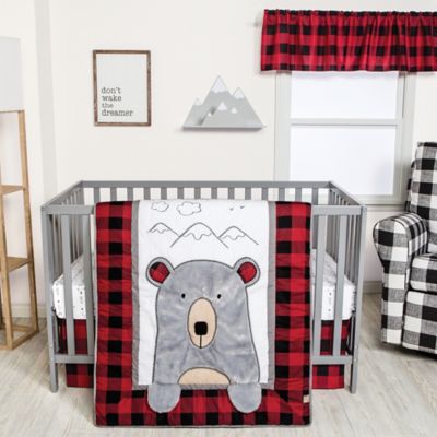 bear crib set