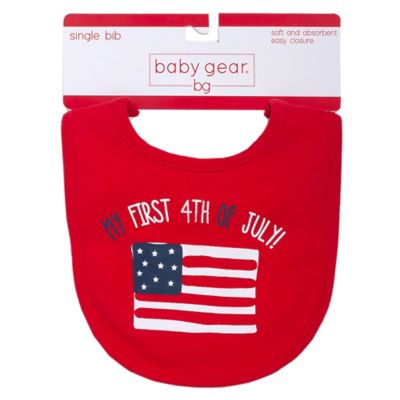 4th of july bib