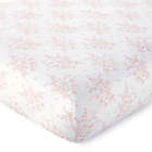 Alternate image 0 for Levtex Baby&reg; Heritage Organic Cotton Floral Fitted Crib Sheet in Blush