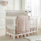 Alternate image 2 for Levtex Baby&reg; Heritage Organic Cotton Floral Fitted Crib Sheet in Blush