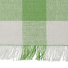 Alternate image 7 for Design Imports Heavyweight Fringed Check 72-Inch Table Runner in Bright Green