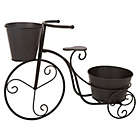 Alternate image 0 for Glitzhome Bicycle Planter in Black