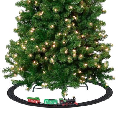 christmas tree train set